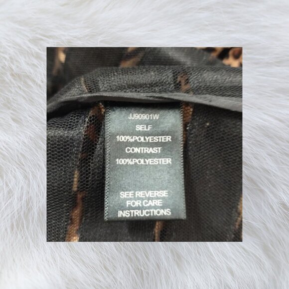 🐆 Ark & Co Animal Print Cropped Jacket – Size L (M/L Fit) 🐆 - Picture 3 of 9